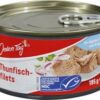 Jeden Tag Thunfischfilets natur