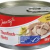 Jeden Tag Thunfischfilets in Öl
