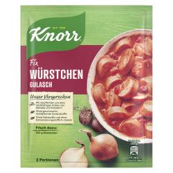 Knorr Fix Würstchen Gulasch