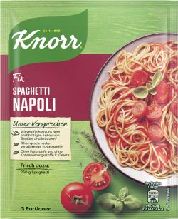 Knorr Fix Spaghetti Napoli