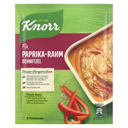 Knorr Fix Paprika Rahm Schnitzel