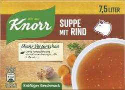 Knorr Suppe mit Rind