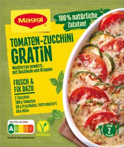 Maggi Natürlich & Bewusst Tomaten-Zucchini Gratin
