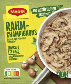 Maggi Fix für Rahm-Champignons