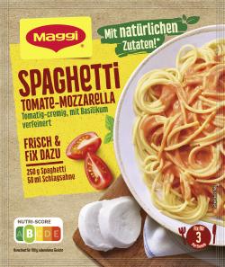 Maggi Fix für Spaghetti Tomate-Mozzarella