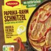 Maggi Fix für Paprika-Rahm Schnitzel