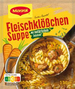 Maggi Guten Appetit Fleischklößchen Suppe