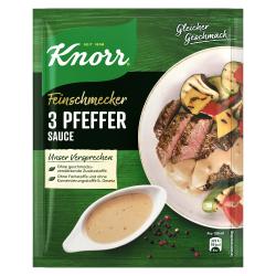 Knorr Feinschmecker 3 Pfeffer Sauce