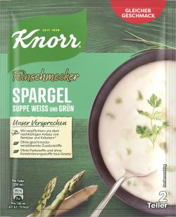 Knorr Feinschmecker Spargel weiß & grün Cremesuppe