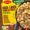 Maggi Fix für Hack-Lauch Pfanne mit Nudeln
