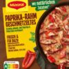 Maggi Fix für Paprika-Rahm Geschnetzeltes