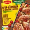 Maggi Natürlich & Bewusst Hähnchen mit Gemüse & Kartoffeln mariniert vom Blech