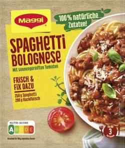 Maggi Fix für Spaghetti Bolognese