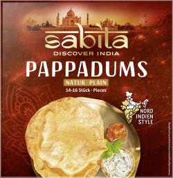 Sabita Pappadums