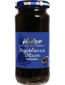 Ibero Hojiblanca Oliven in Scheiben