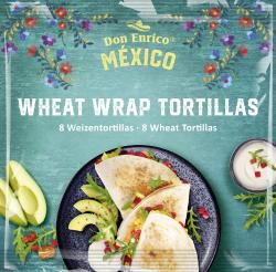 Don Enrico Mexico Wheat Wrap Tortillas