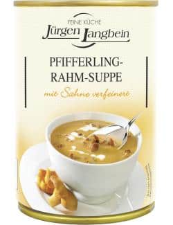 Jürgen Langbein Pfifferling Rahm-Suppe