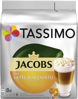 Tassimo Kapseln Jacobs Typ Latte Macchiato Caramel