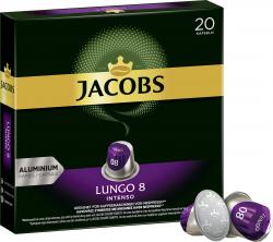 Jacobs Kaffeekapseln Lungo 8 Intenso 20 Nespresso