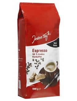 Jeden Tag Espresso ganze Bohne