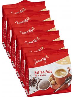 Jeden Tag Kaffee-Pads crema 6 x 20 Pads