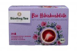 Bünting Tee Bio Hibiskusblüte mit schwarzer Johannisbeere