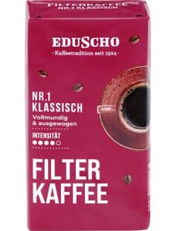 Eduscho Filterkaffee Nr. 1 Klassisch gemahlen