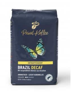 Tchibo Privat Kaffee Brazil Decaf ganze Bohne