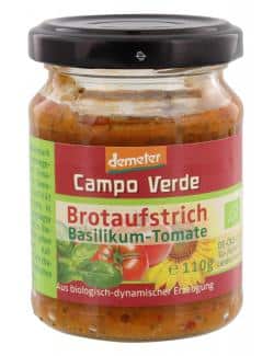 Demeter Bio Brotaufstrich Basilikum-Tomate