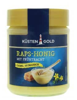 Küstengold Raps-Honig mit Frühtracht