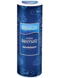 Aquasale Meersalz Naturkristalle grob