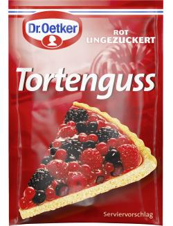 Dr. Oetker Tortenguss rot ungezuckert