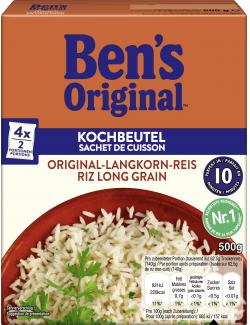Ben's Original Original-Langkorn-Reis 10 Minuten