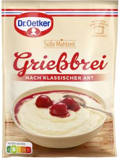 Dr. Oetker Süße Mahlzeit Grießbrei nach klassischer Art