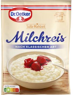 Dr. Oetker Süße Mahlzeit Milchreis nach klassischer Art