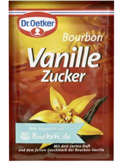 Dr. Oetker Bourbon Vanille Zucker