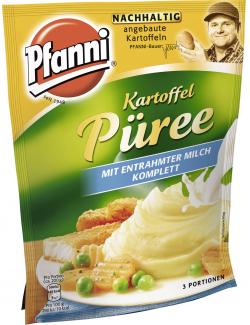 Pfanni Kartoffel Püree mit entrahmter Milch komplett