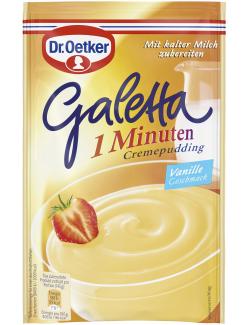 Dr. Oetker Galetta 1 Minuten Cremepudding Vanille