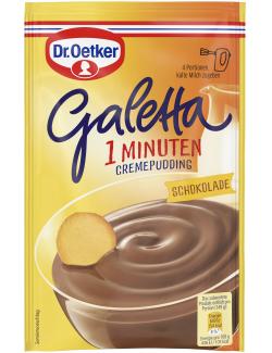 Dr. Oetker Galetta 1 Minuten Cremepudding Schokolade