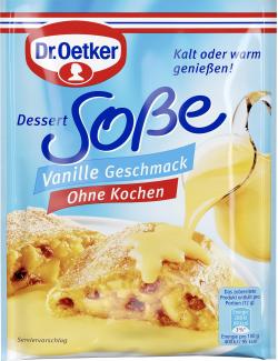 Dr. Oetker Dessert Sauce ohne Kochen Vanille