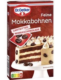 Dr. Oetker Feine Mokkabohnen Zartbitter-Mokkaschokolade