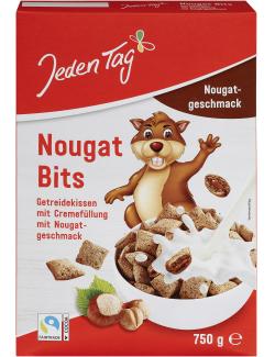 Jeden Tag Nougat-Bits