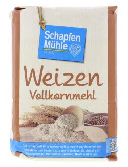 Schapfenmühle Weizen Vollkornmehl