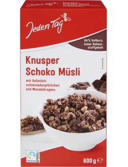 Jeden Tag Knusper-Schoko-Müsli knusprig schokoladig