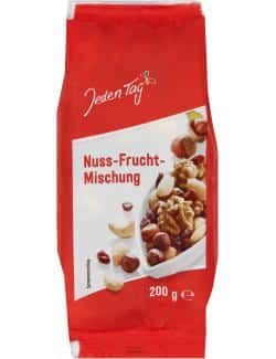 Jeden Tag Nuss-Frucht-Mischung