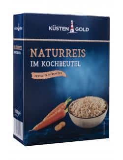 Küstengold Naturreis im Kochbeutel