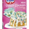 Dr. Oetker Mini Dekor Cookies Konfetti Blau-Grüner Mix