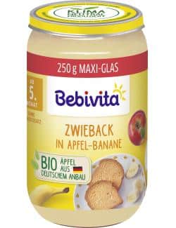 Bebivita Frucht & Getreide Apfel-Banane-Zwieback