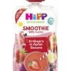 Hipp Bio Smoothie Quetschbeutel Erdbeer in Apfel-Banane