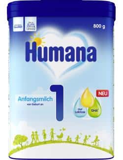 Humana Anfangsmilch 1 von Geburt an